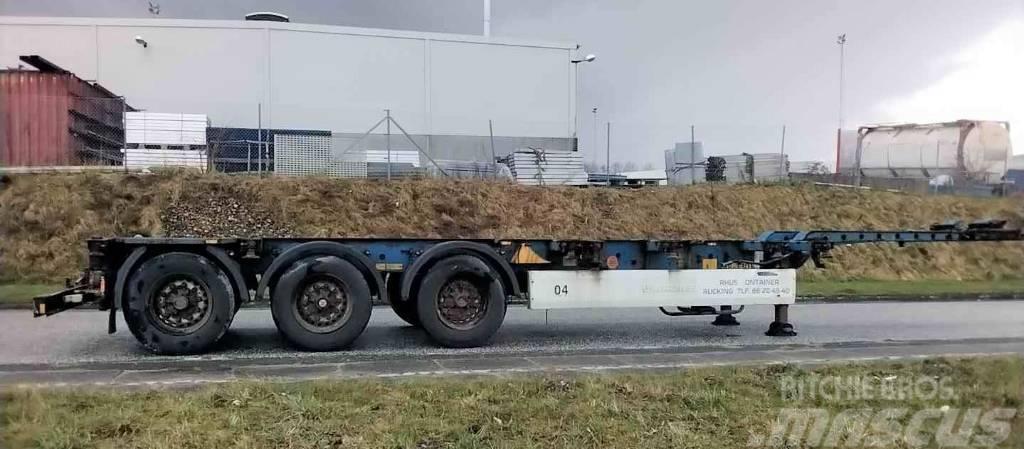 Krone Chassis Gooseneck Extendible Containerchassis