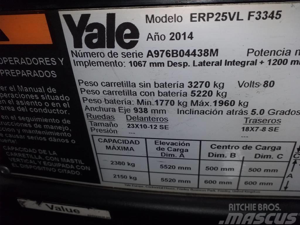 Yale ERP25VL Elektrische heftrucks