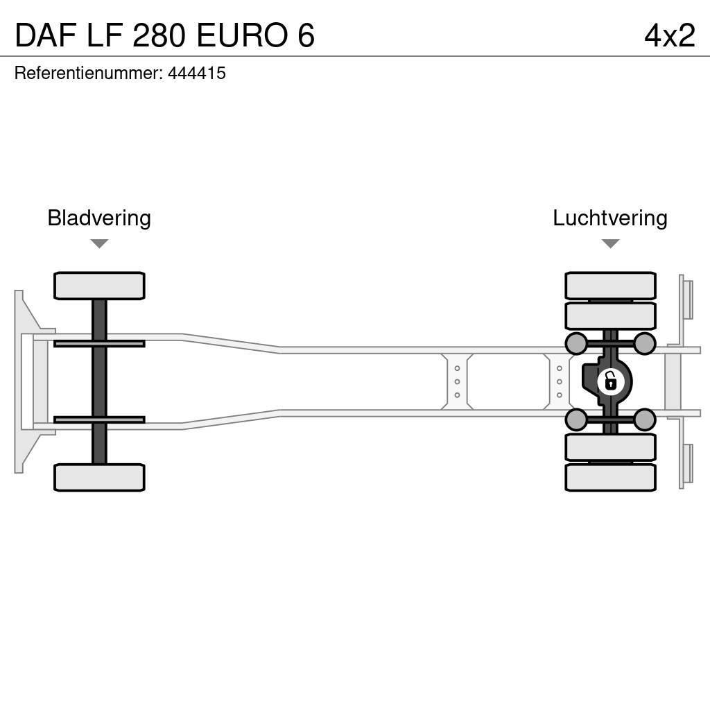 DAF LF 280 EURO 6 Schuifzeilopbouw