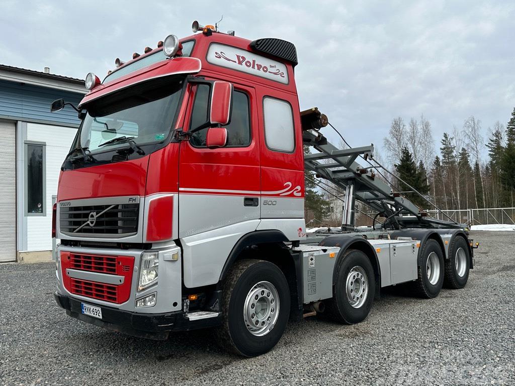 Volvo FH500 8x4 Multilift vaijerilaite Containertrucks met kabelsysteem