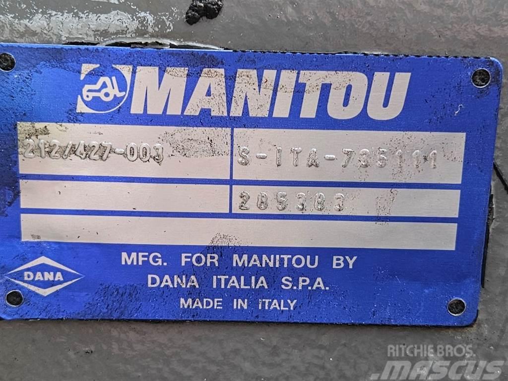 Manitou MT932-Spicer Dana 212/427-003-Axle/Achse/As Assen