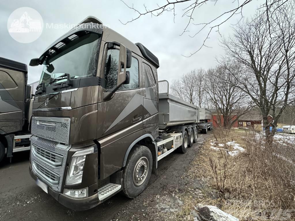 Volvo FH 13 540 Kasett ekipage Containerchassis