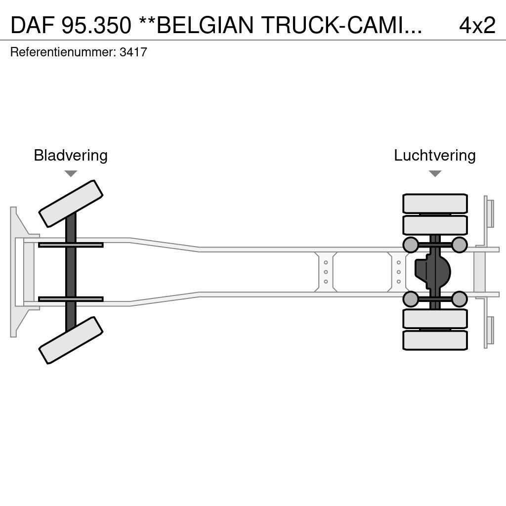 DAF 95.350 **BELGIAN TRUCK-CAMION BELGE** Bakwagens met gesloten opbouw