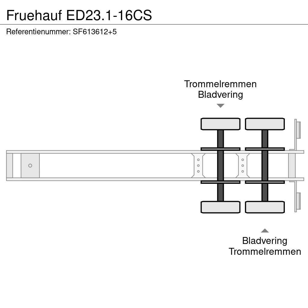 Fruehauf ED23.1-16CS Diepladers