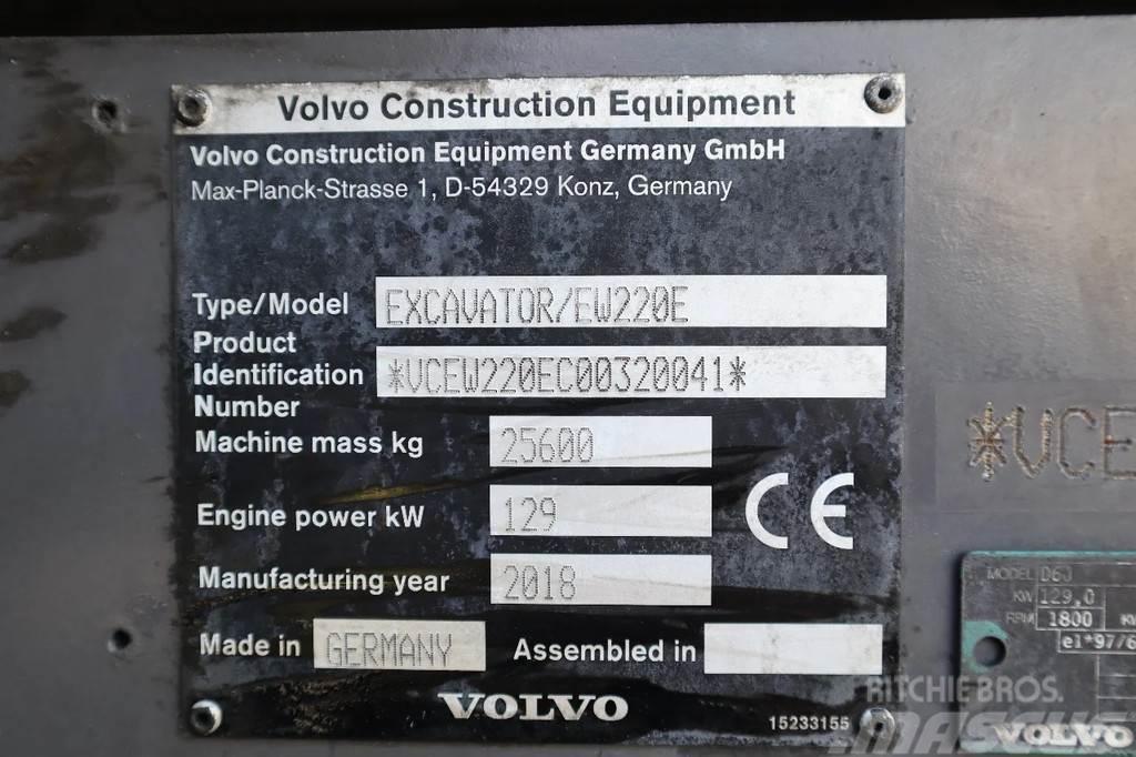 Volvo EW 220 E | TILTROTATOR | BUCKET | 2-PIECE | BSS Wielgraafmachines
