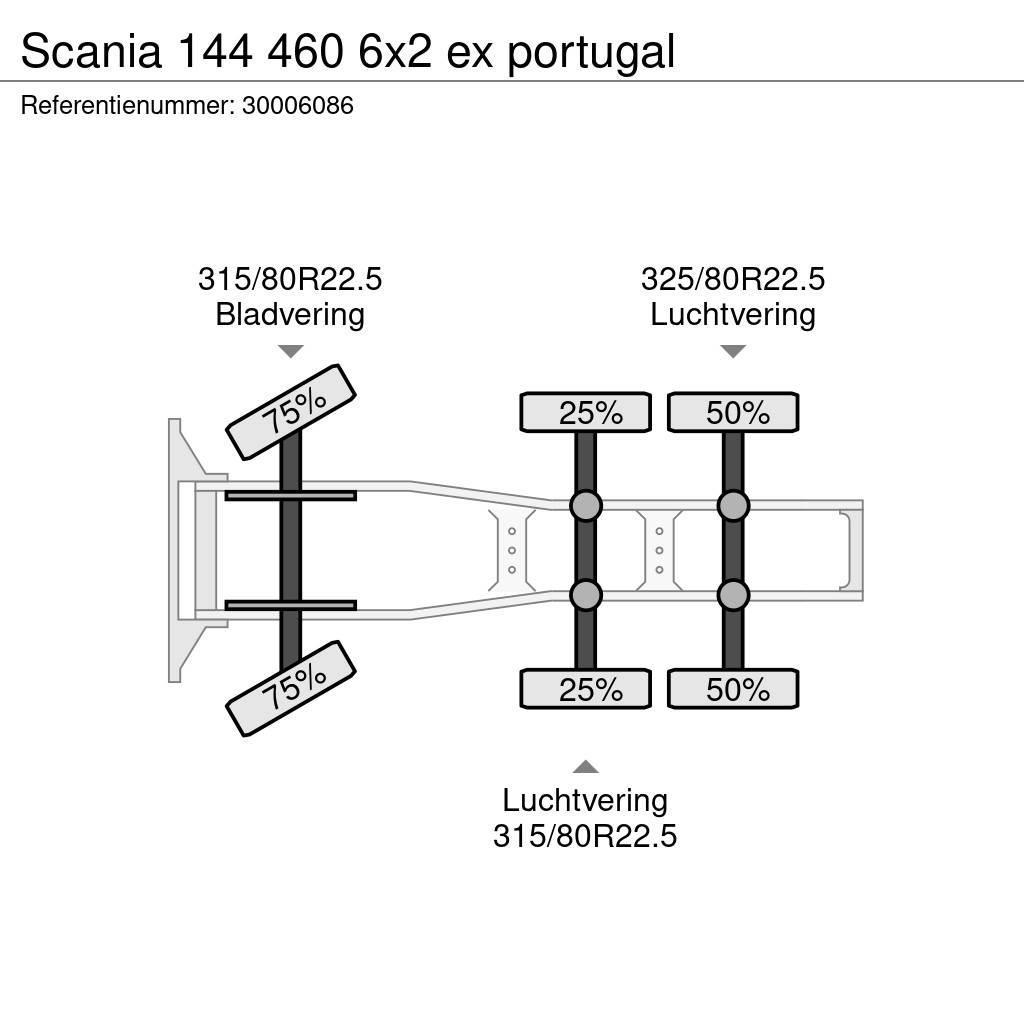 Scania 144 460 6x2 ex portugal Trekkers