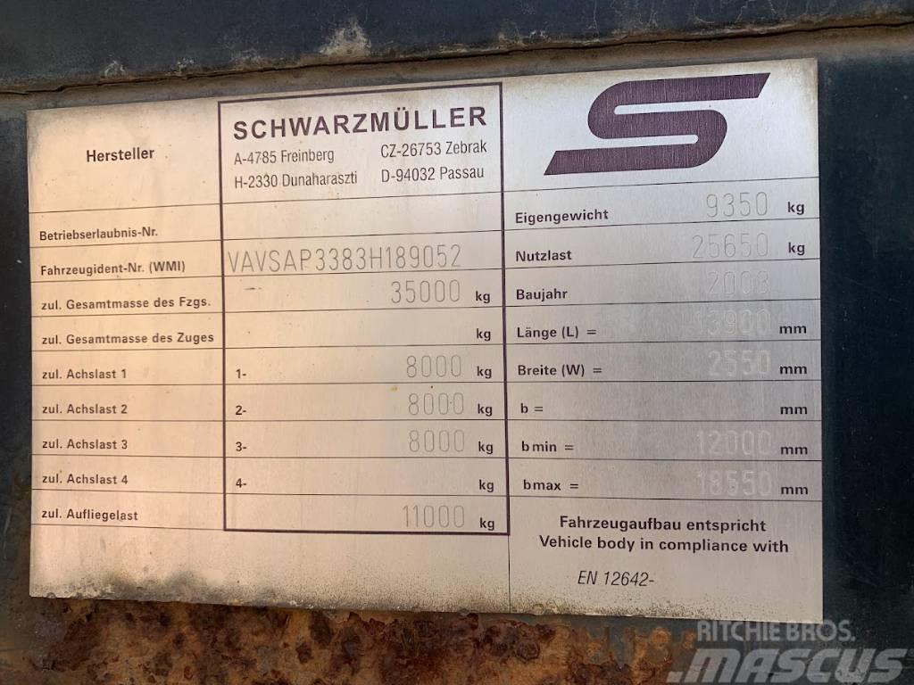 Schwarzmüller jatkokärry Overige opleggers