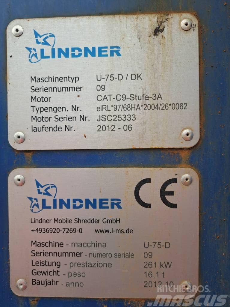 Lindner U75D Shredders