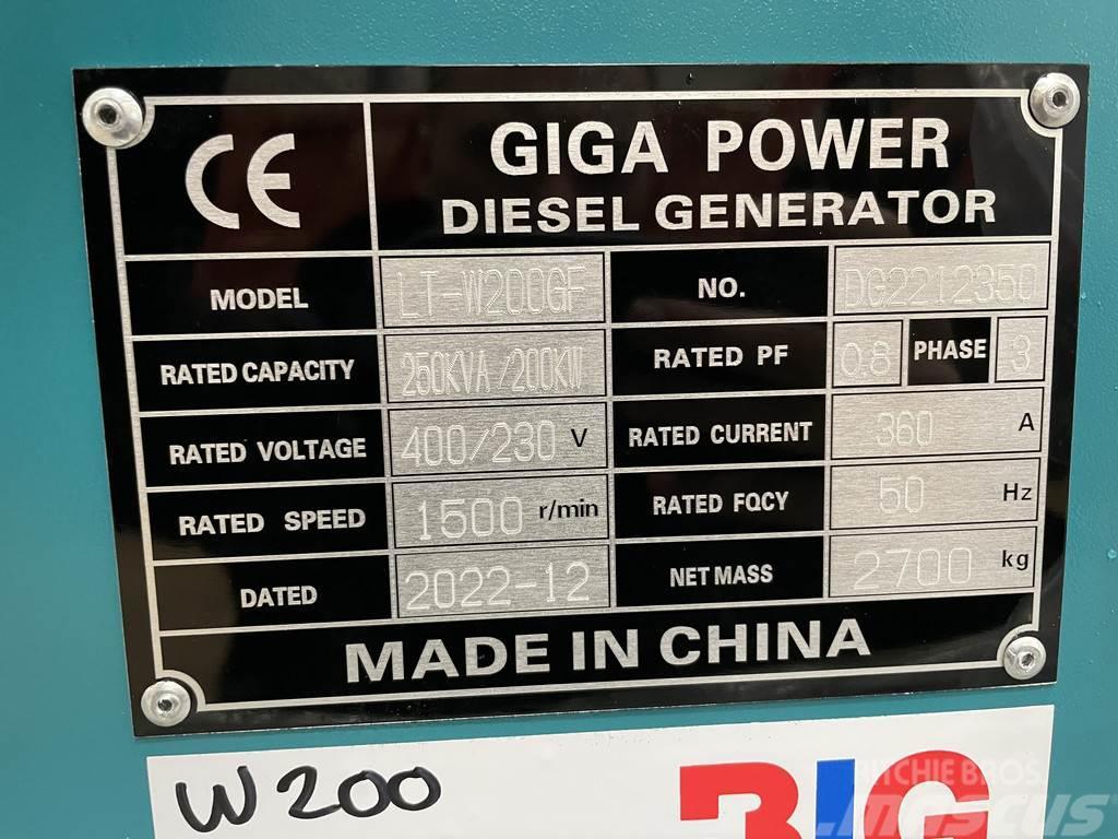  Giga power LT-W200GF 250KVA closed box Overige generatoren