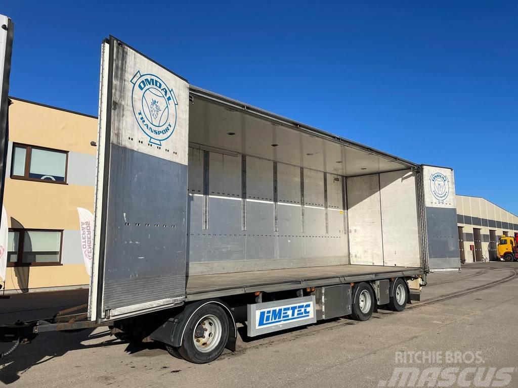 Limetec VPU 330 + SIDE OPENING Gesloten opbouw trailers