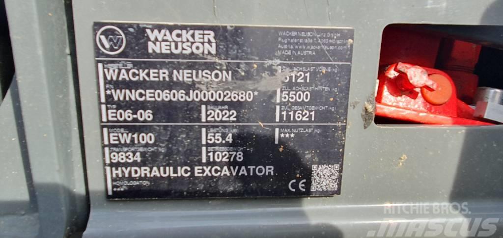 Wacker Neuson EW100 Wielgraafmachines