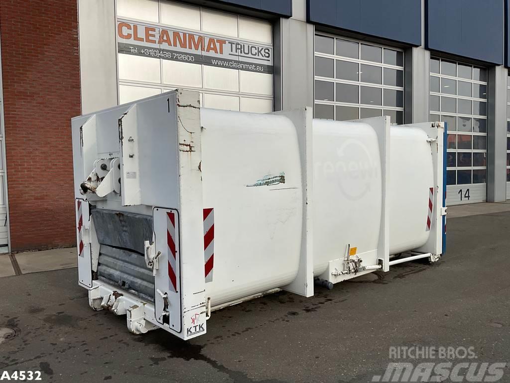  KTK 23m³ Zijlader container Speciale containers
