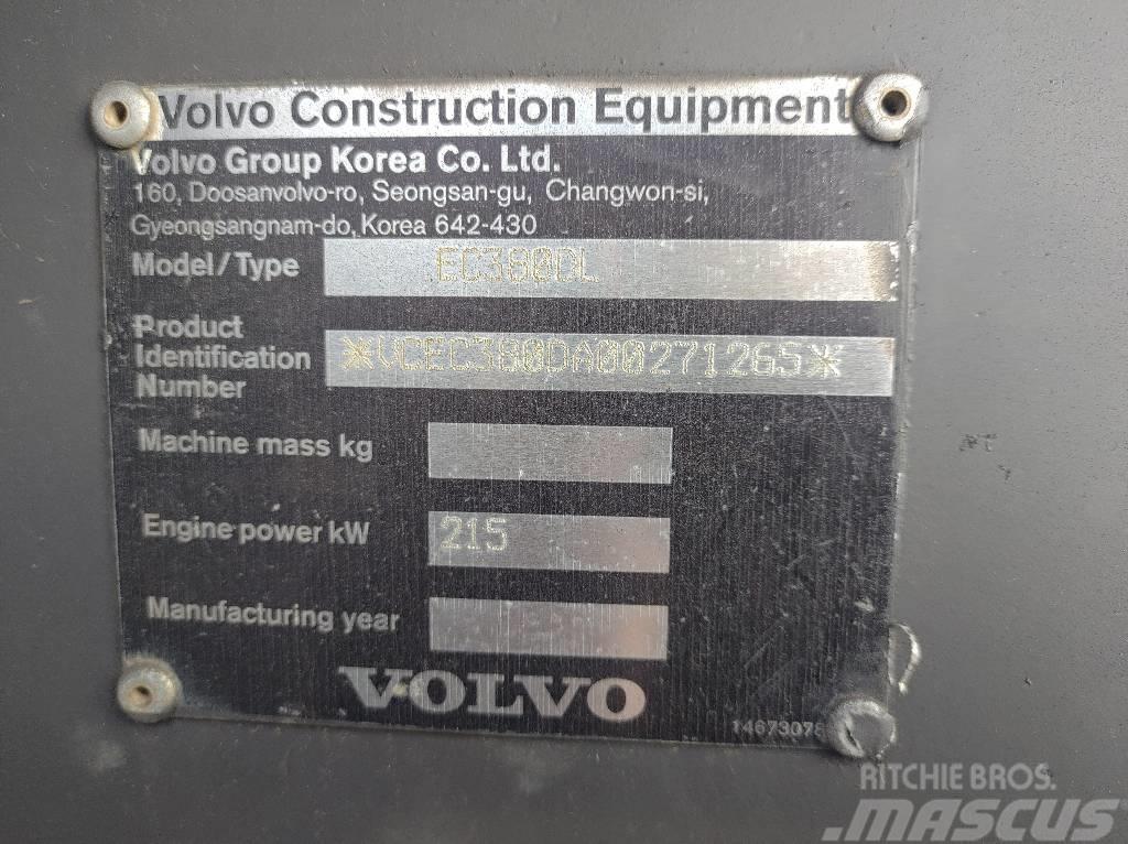 Volvo EC380DL Rupsgraafmachines