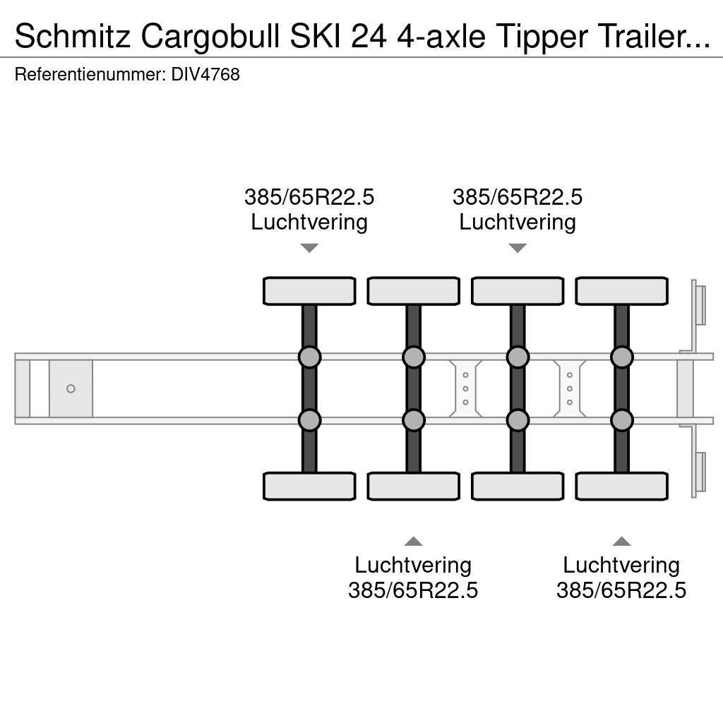 Schmitz Cargobull SKI 24 4-axle Tipper Trailer (4 units) Kippers
