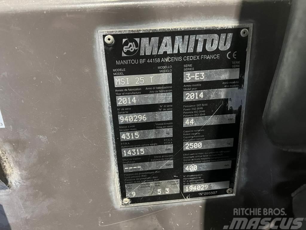 Manitou MSI 25 T Diesel heftrucks