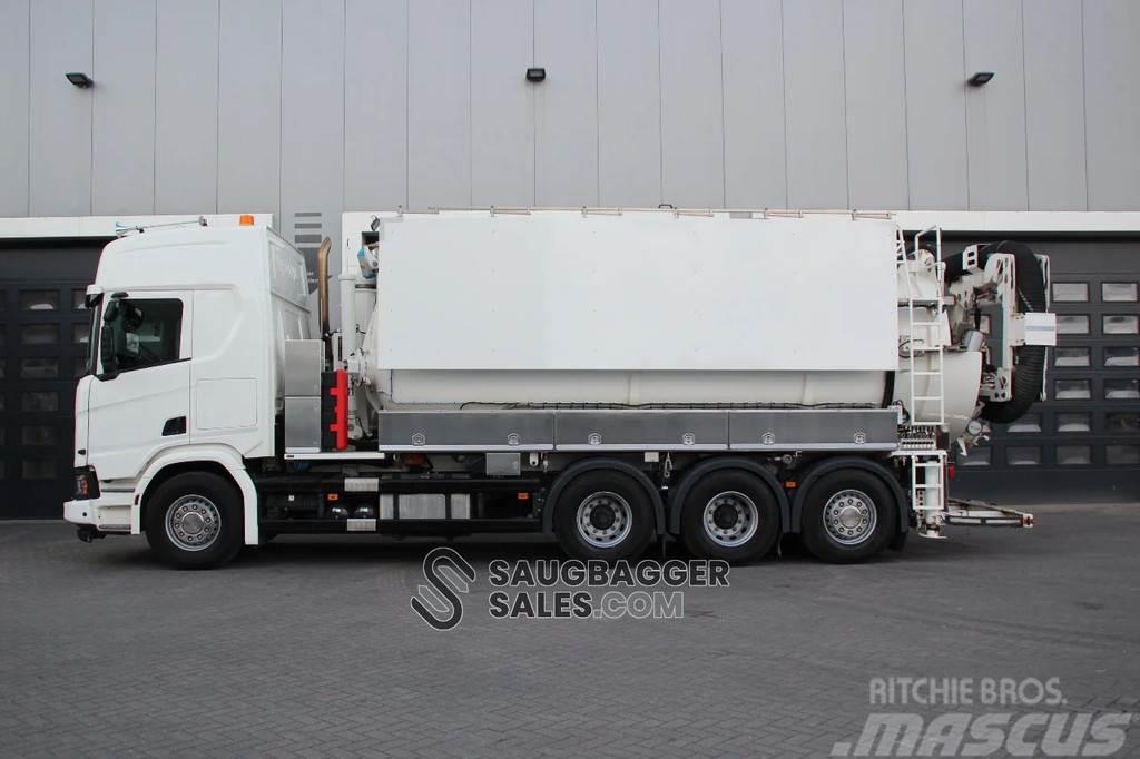 Scania R540 Amphitec Vortex 11000 suction excavator Kolkenzuigers