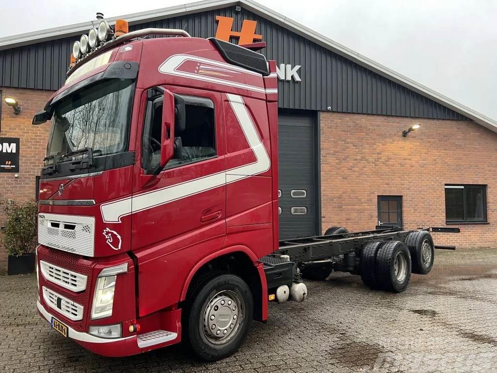 Volvo FH 460 6X2 Globetrotter 8.2M Chassis Xenon NL Truc Chassis met cabine