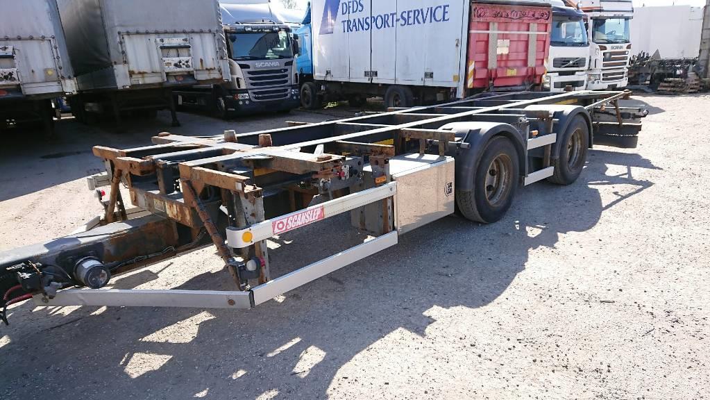  Scanslep OS2-W190ZL BOGGIKJERRE Containerchassis