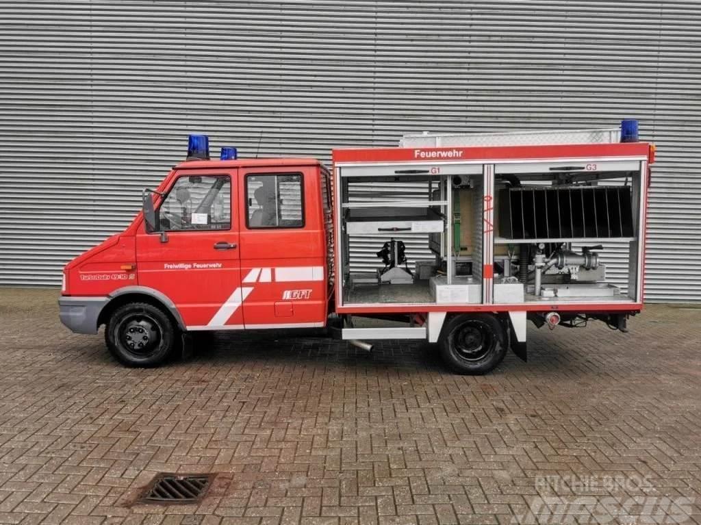 Iveco TurboDaily 49-10 Feuerwehr 7664 KM 2 Pieces! Brandweerwagens