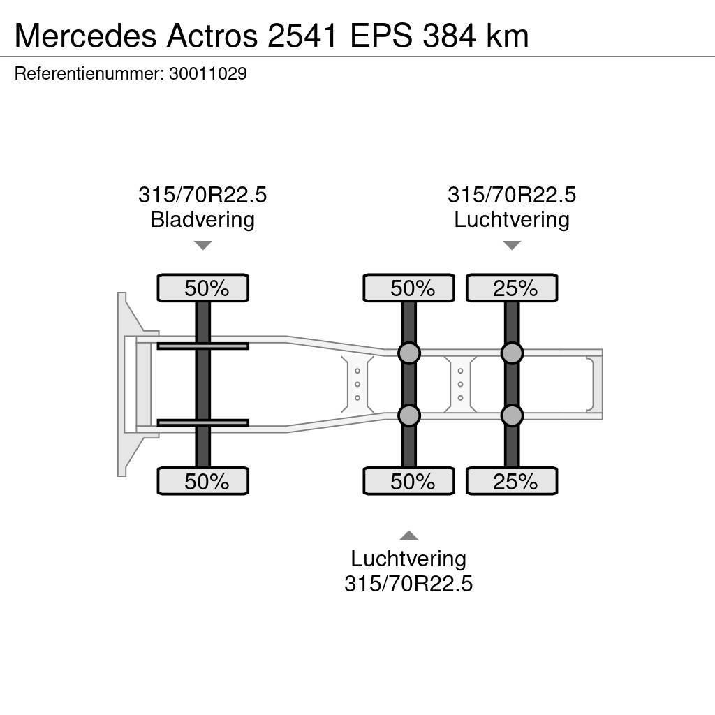 Mercedes-Benz Actros 2541 EPS 384 km Trekkers