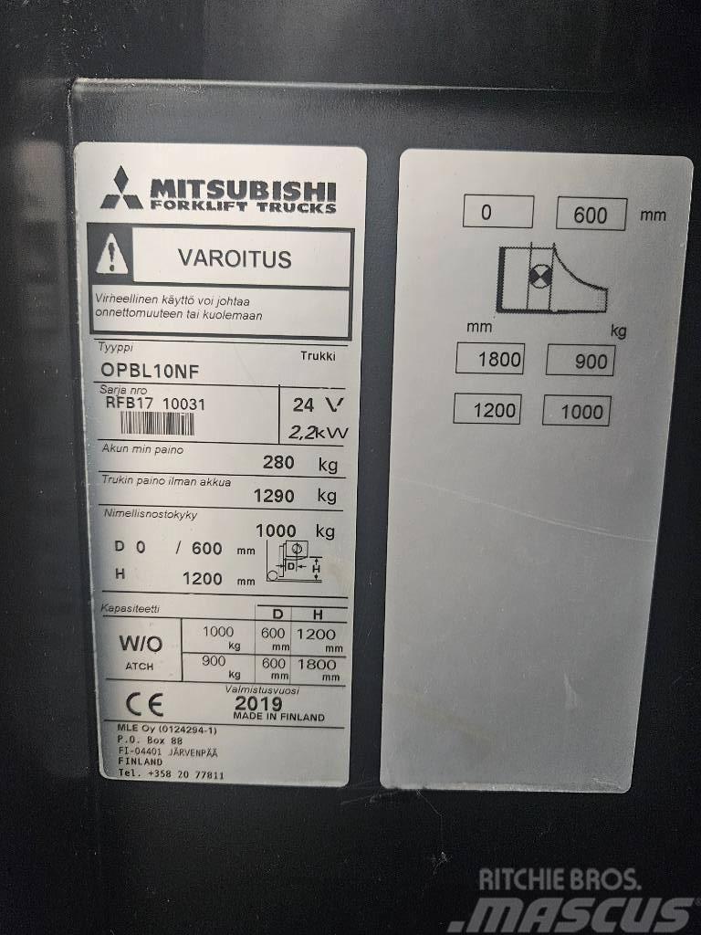 Mitsubishi OPBL10NF Orderpicker voor middelhoog niveau