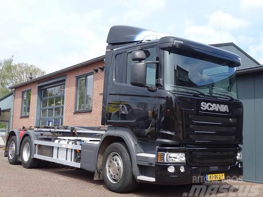 Scania G410 EURO6 VDL 21TON LEER NAVIGATIE Vrachtwagen met containersysteem