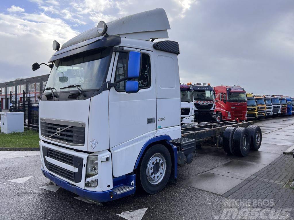 Volvo FH 460 6X2 EURO 5 CHASSIS Chassis met cabine