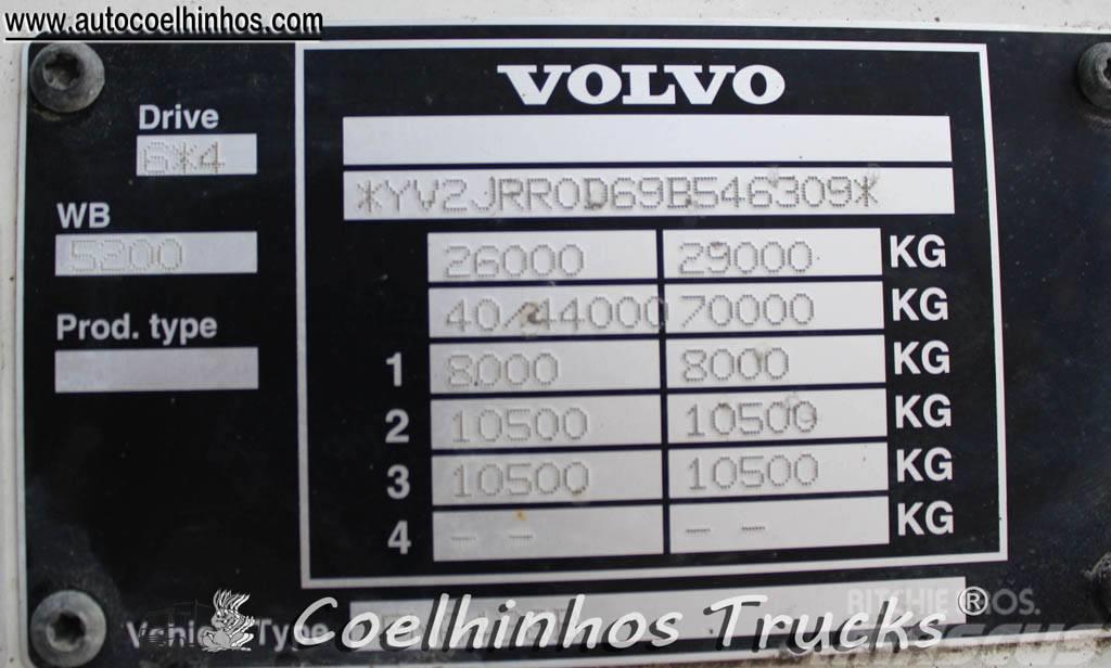 Volvo FM13 - 360 + Hiab 166XS-5 Platte bakwagens