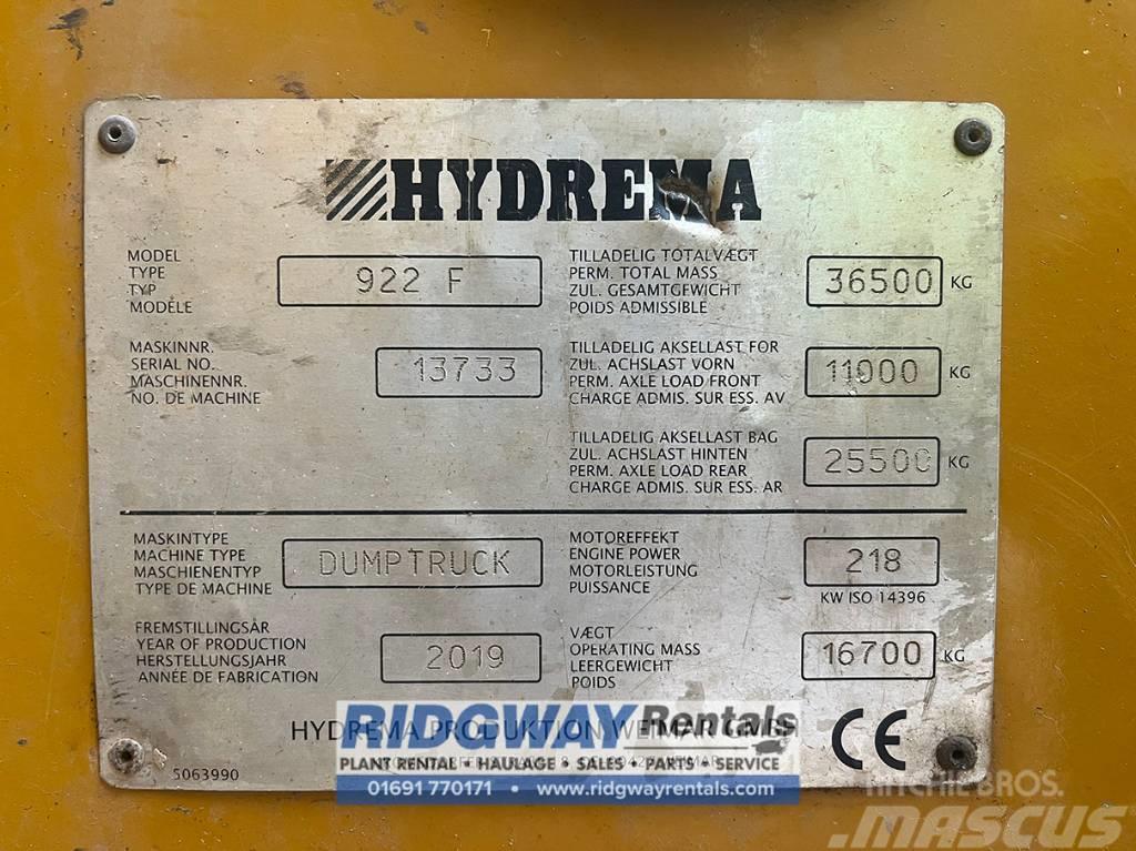 Hydrema 922F Knik dumptrucks