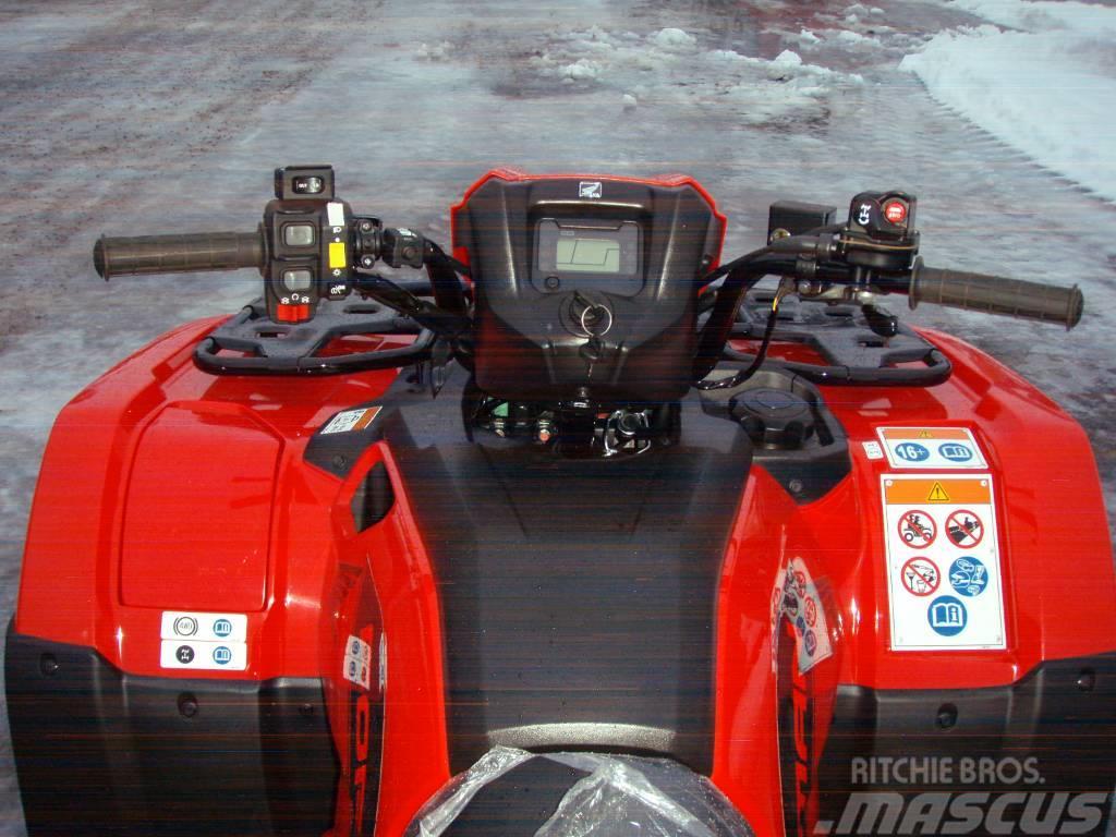 Honda TRX 520 Fourman Discover med snöplog ATV's