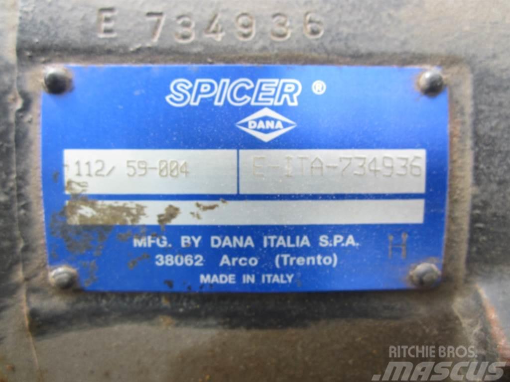 Spicer Dana 112/59-004 - Axle housing/Achskörper/Astrecht Assen