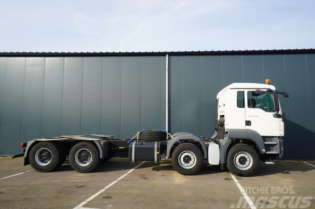 MAN TGS41.400 8X4 BB-WW NEW UNUSED CHASSIS EURO3 Chassis met cabine