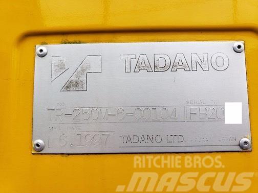 Tadano TR250M-6 Ruw terrein kranen