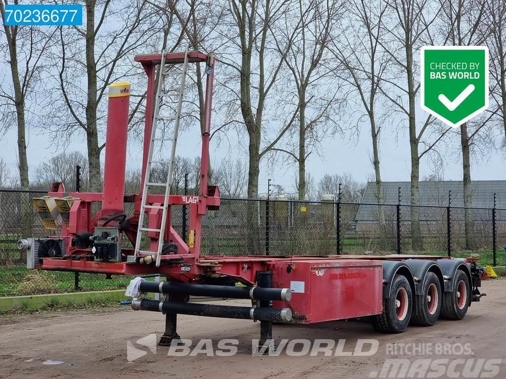 LAG O-3-39-05 3 3 axles Kipchassis TÜV 05/24 30ft. Meg Containerchassis