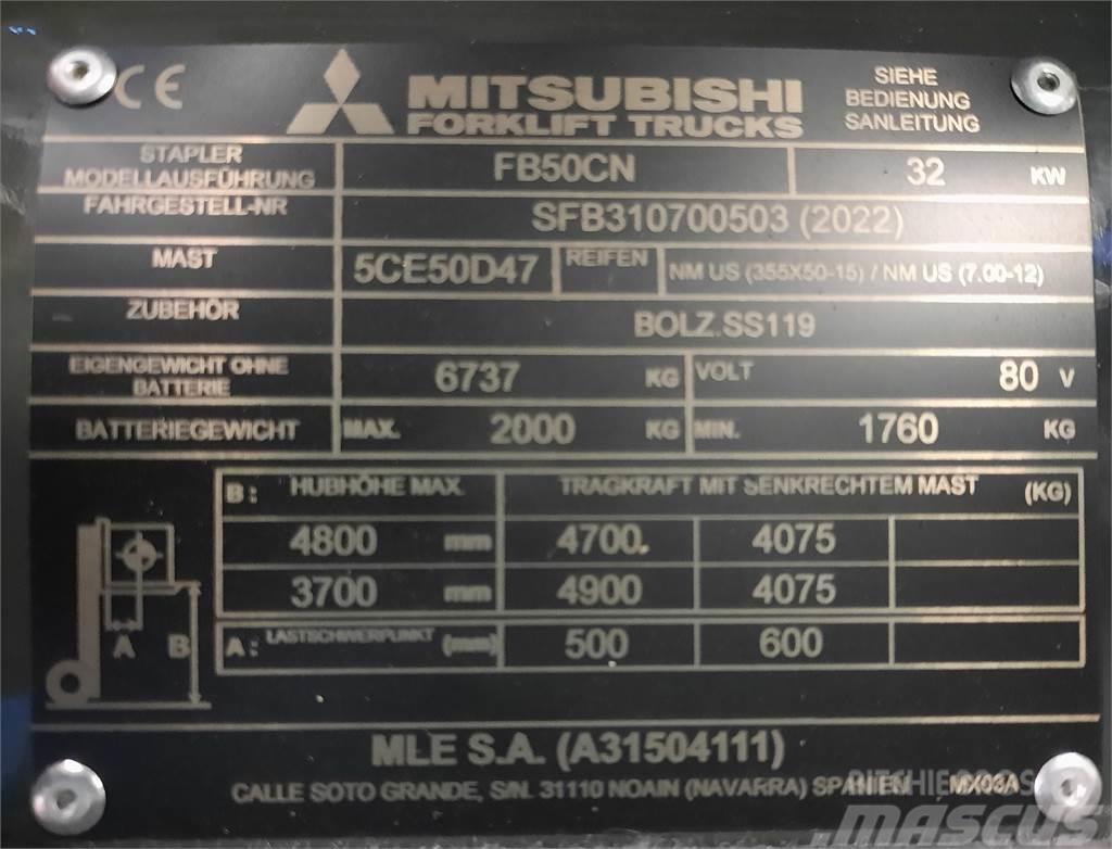 Mitsubishi FB50CN Elektrische heftrucks