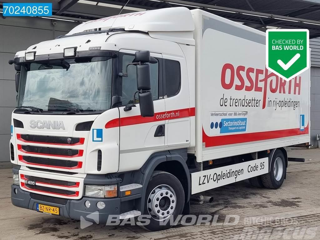 Scania G400 4X2 NL-Truck Manual Hartholz-Boden Navi Euro Bakwagens met gesloten opbouw