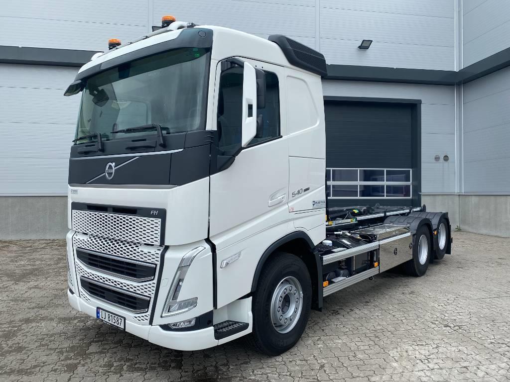 Volvo FH540 6x2 - Krokbil leier du hos oss!! Vrachtwagen met containersysteem