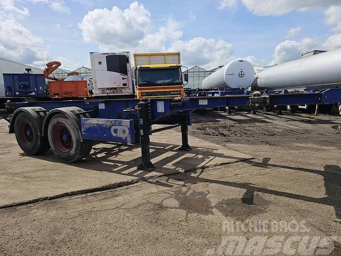 Krone 2 axle | container chassis | steel suspension | Bp Containerchassis
