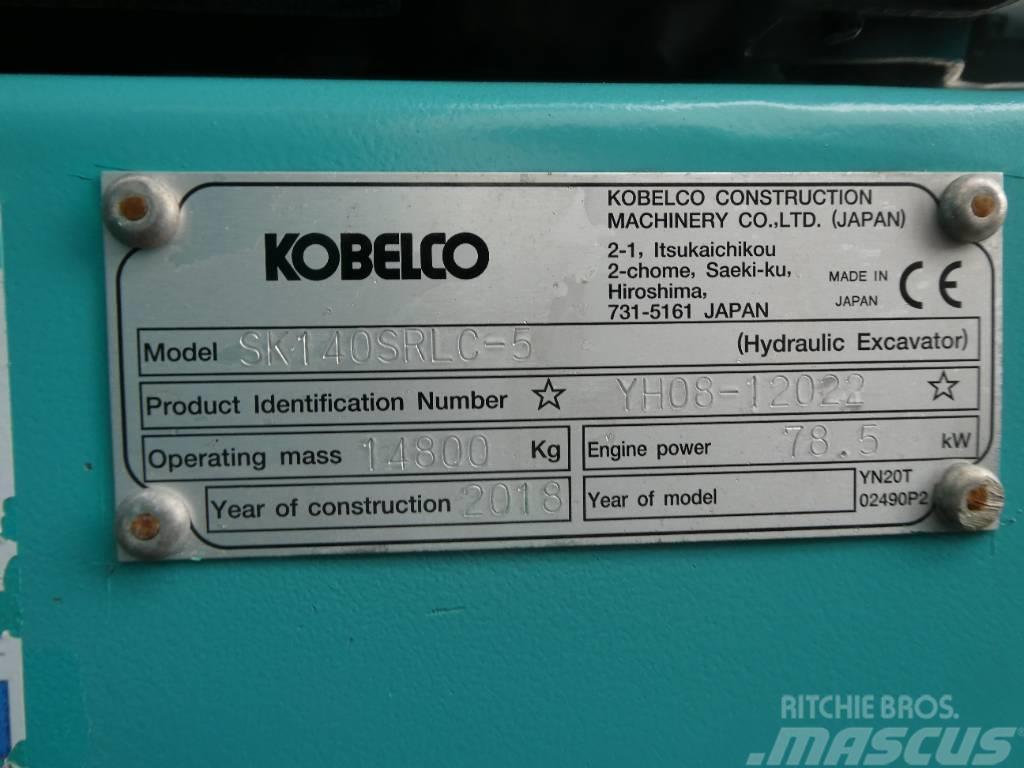 Kobelco SK 140 SR LC-5 Rupsgraafmachines