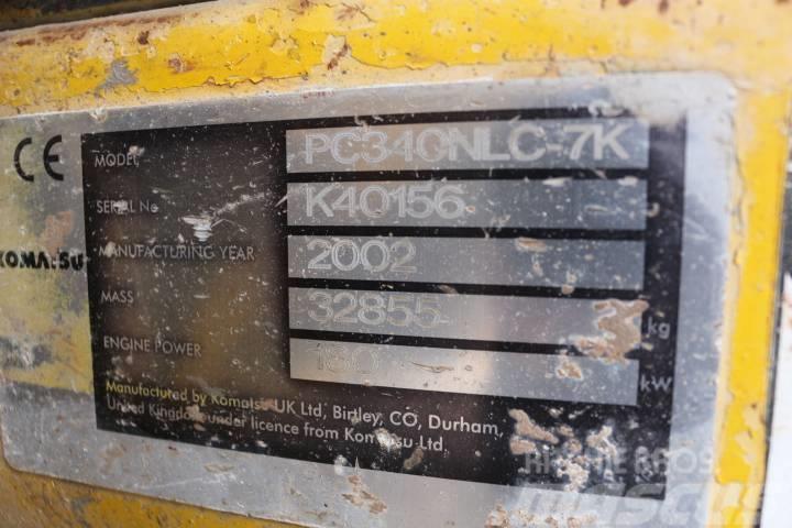 Komatsu PC340NLC-7K Rupsgraafmachines