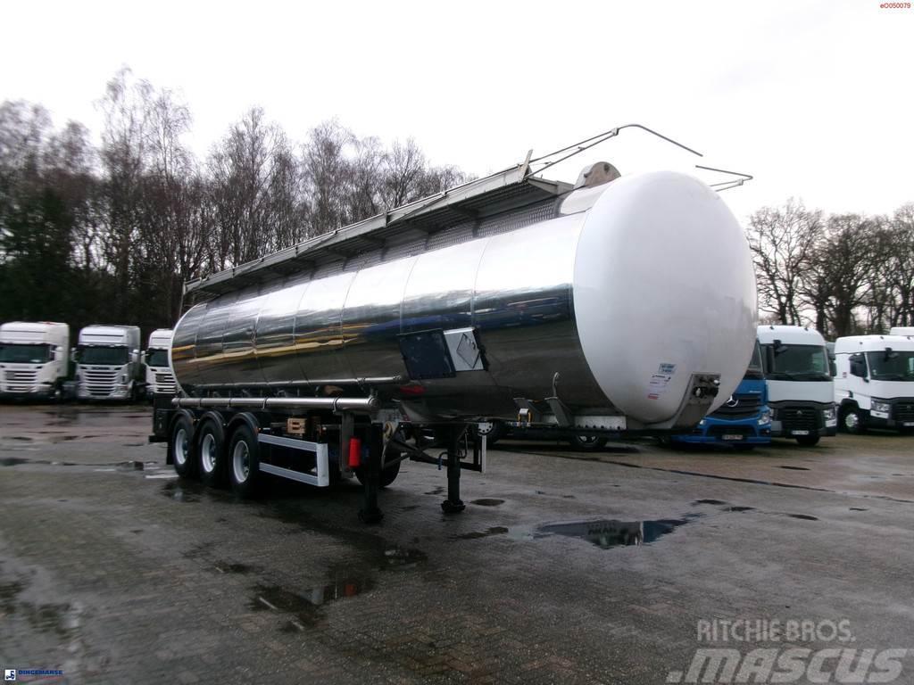 Indox Chemical tank inox L4BH 33.5 m3 / 1 comp Tankopleggers