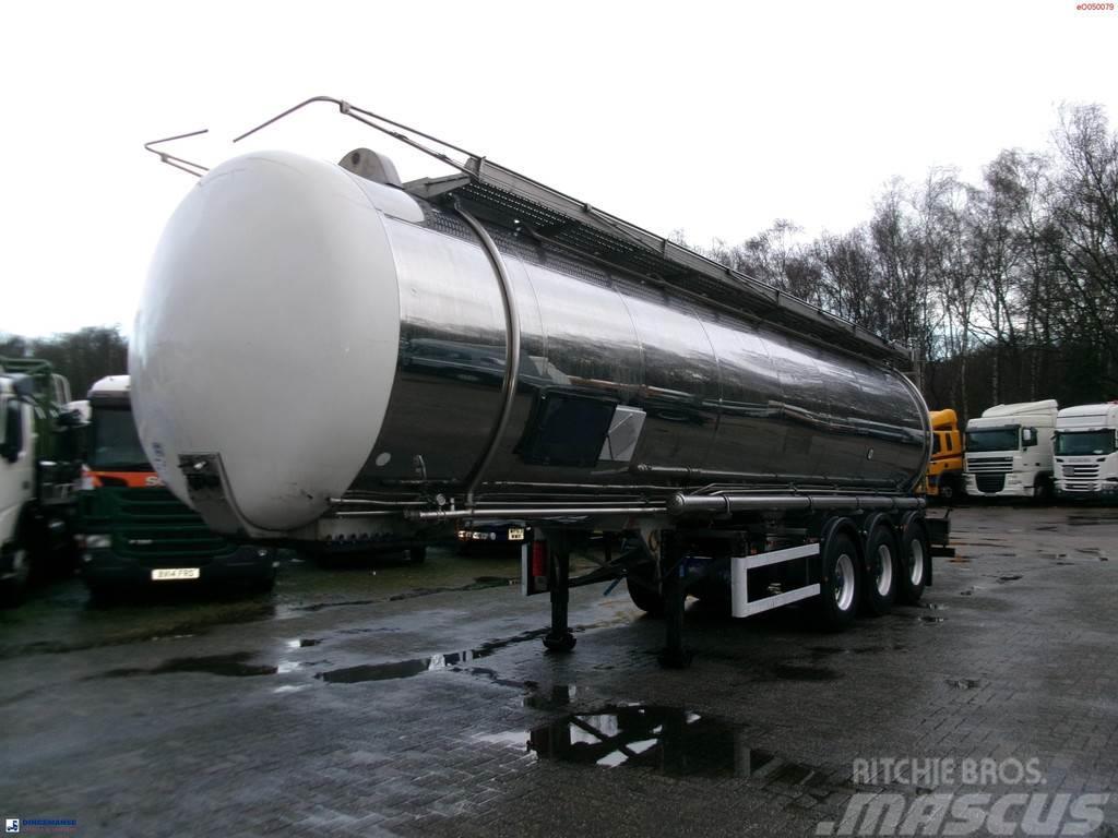 Indox Chemical tank inox L4BH 33.5 m3 / 1 comp Tankopleggers