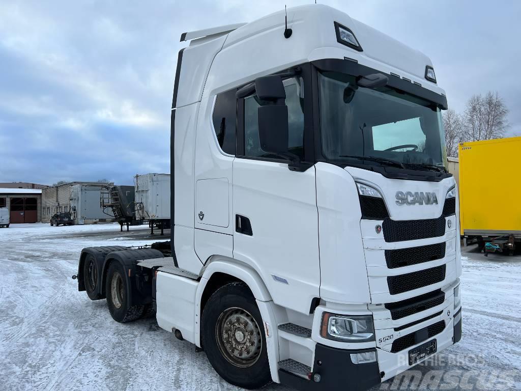 Scania S520A6X2NB EURO 6 ,full air, 9T front axel Trekkers