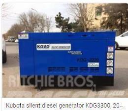 Kubota genset diesel generator set LOWBOY Diesel generatoren