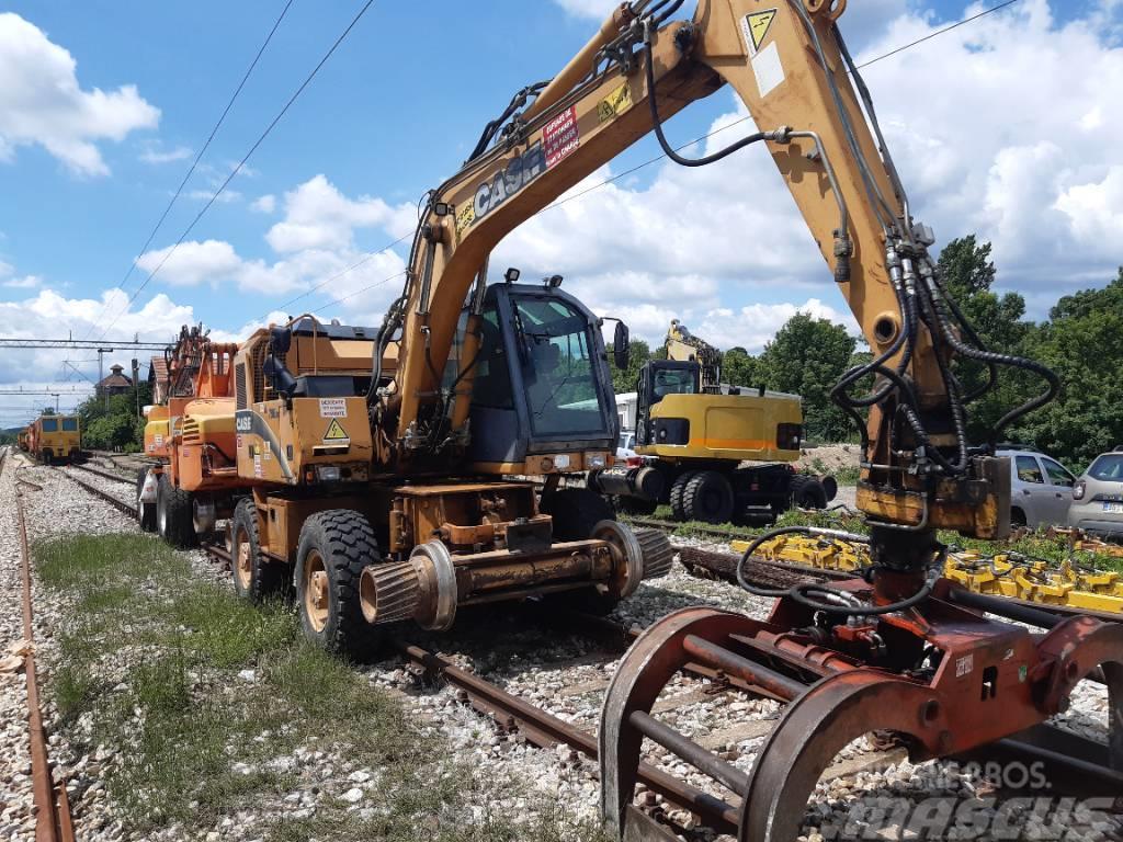 CASE 788 SR Rail Road Excavator Rail- en spoorwegonderhoud
