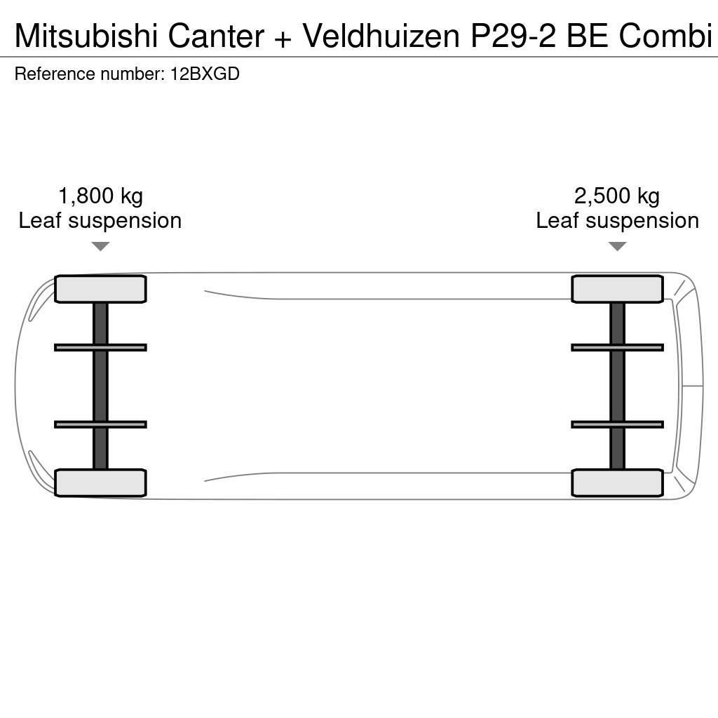 Mitsubishi Canter + Veldhuizen P29-2 BE Combi Anders