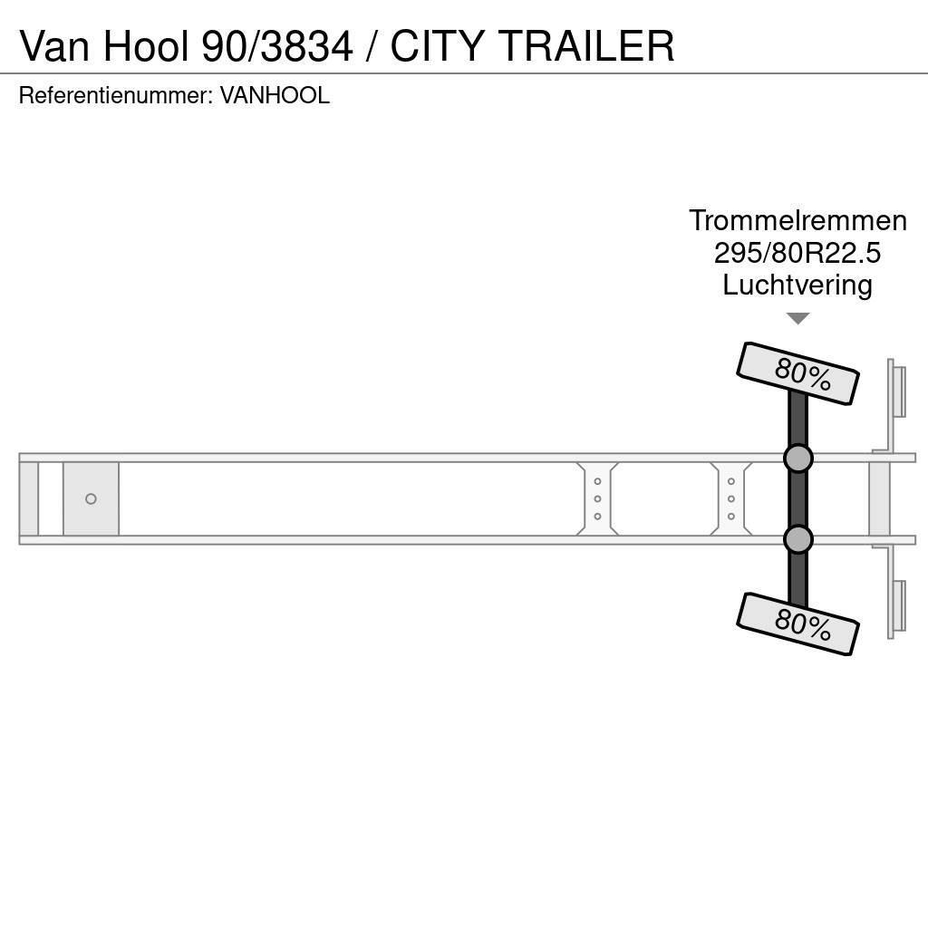 Van Hool 90/3834 / CITY TRAILER Gesloten opleggers