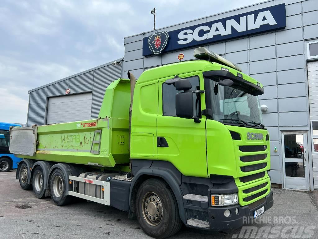 Scania R490LB8X4*4HNB Kipper