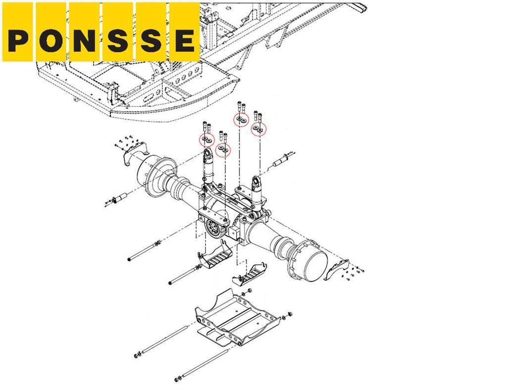 Ponsse 0062632 Chassis en ophanging