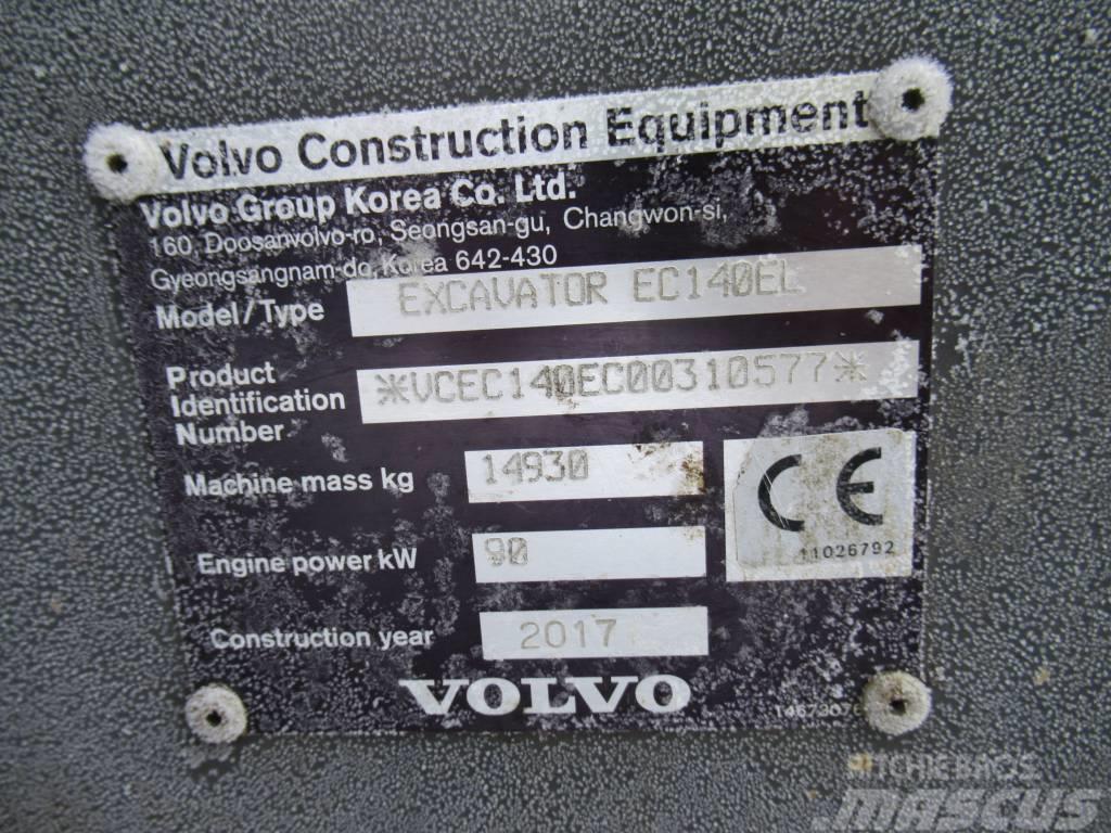 Volvo EC 140 E L Rupsgraafmachines